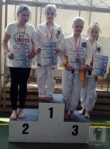 Martynka S. na podium